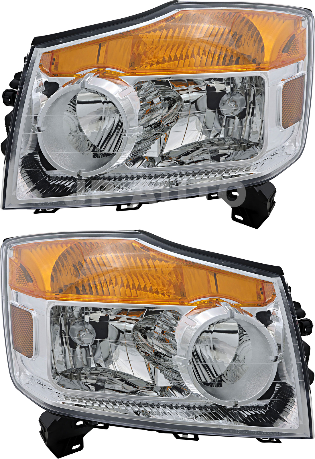 For 2008-2010 Nissan Armada Headlight Halogen Set Driver and Passenger Side For 2008-2010 Nissan Armada Headlight Halogen Set Driver and Passenger Side