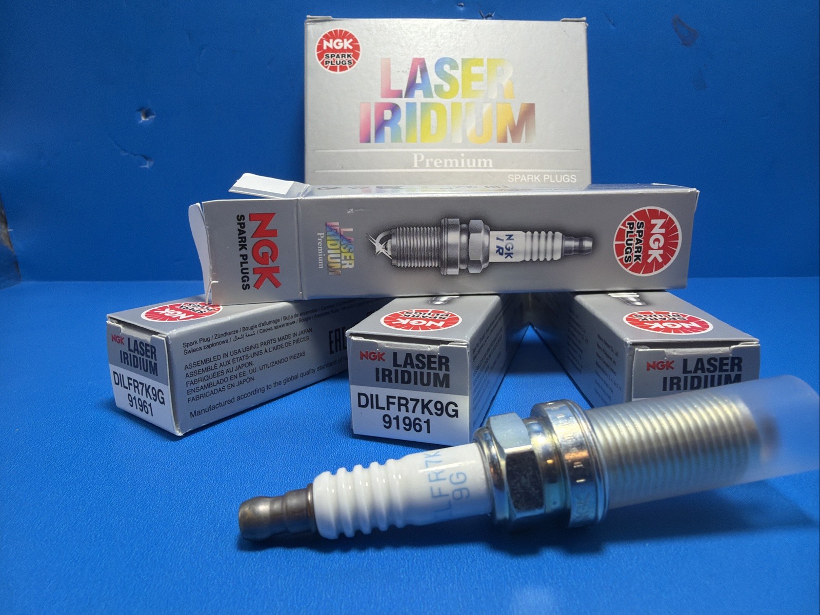 4X NGK 91961 SparkPlug For Lexus IS200t GS200t 2016-17 GS300 2018-19 2.0T 1998CC