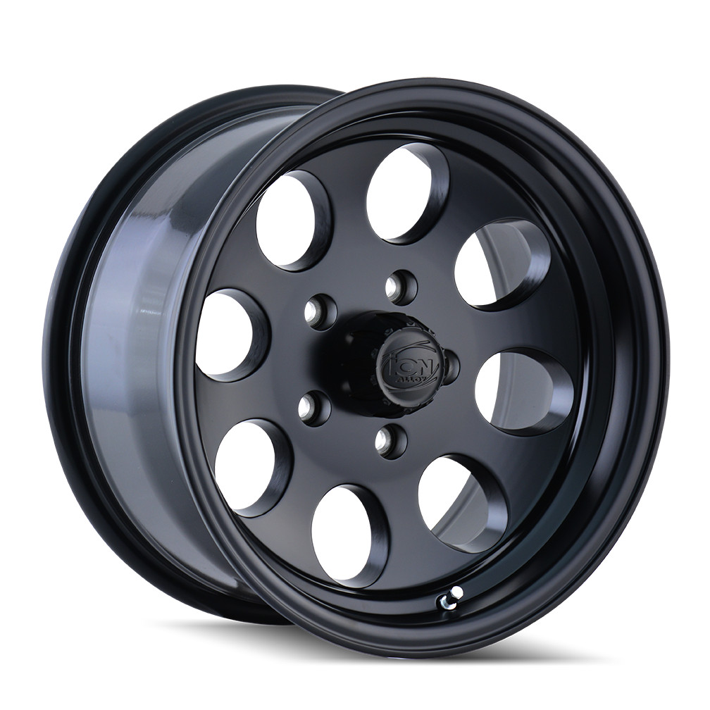 17x9 Ion 171 Matte Black Wheel 5x5.5 (0mm)