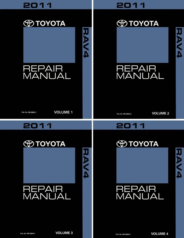 2011 Toyota Rav4 Factory Shop Service Manual