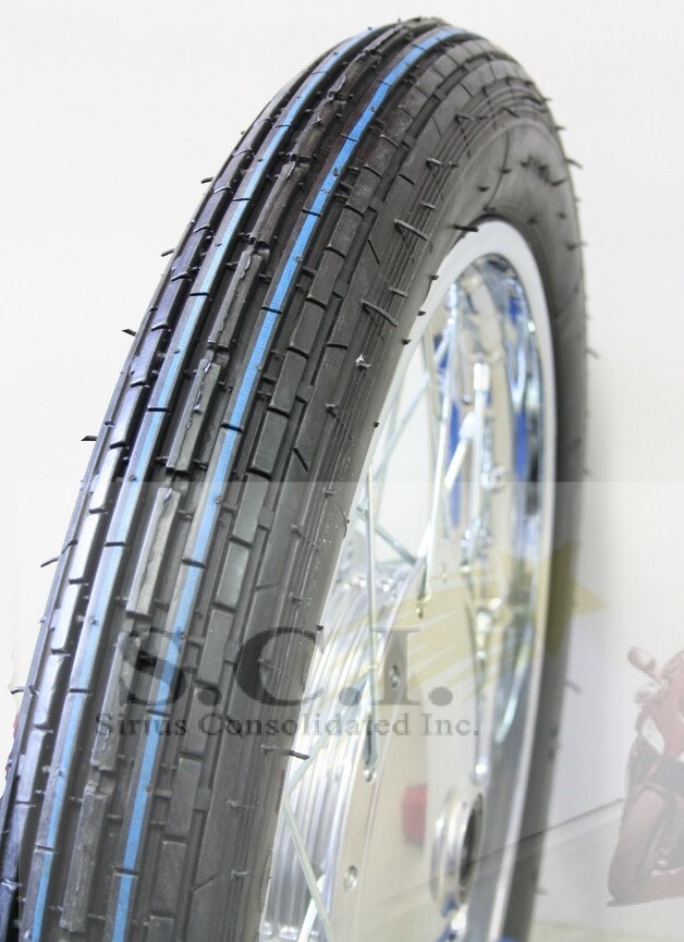 HONDA CB350 CB360 CB350F CB400F LIBERTY 6 PLY FRONT TUBED TIRE 3.00-18 L/R440lbs HONDA CB350 CB360 CB350F CB400F LIBERTY 6 PLY FRONT TUBED TIRE 3.00-18 L/R440lbs