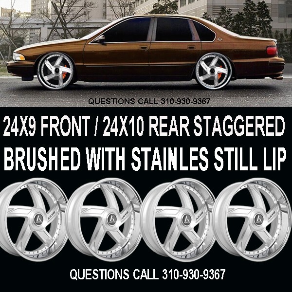 ARTIS WHEELS RIMS 24\