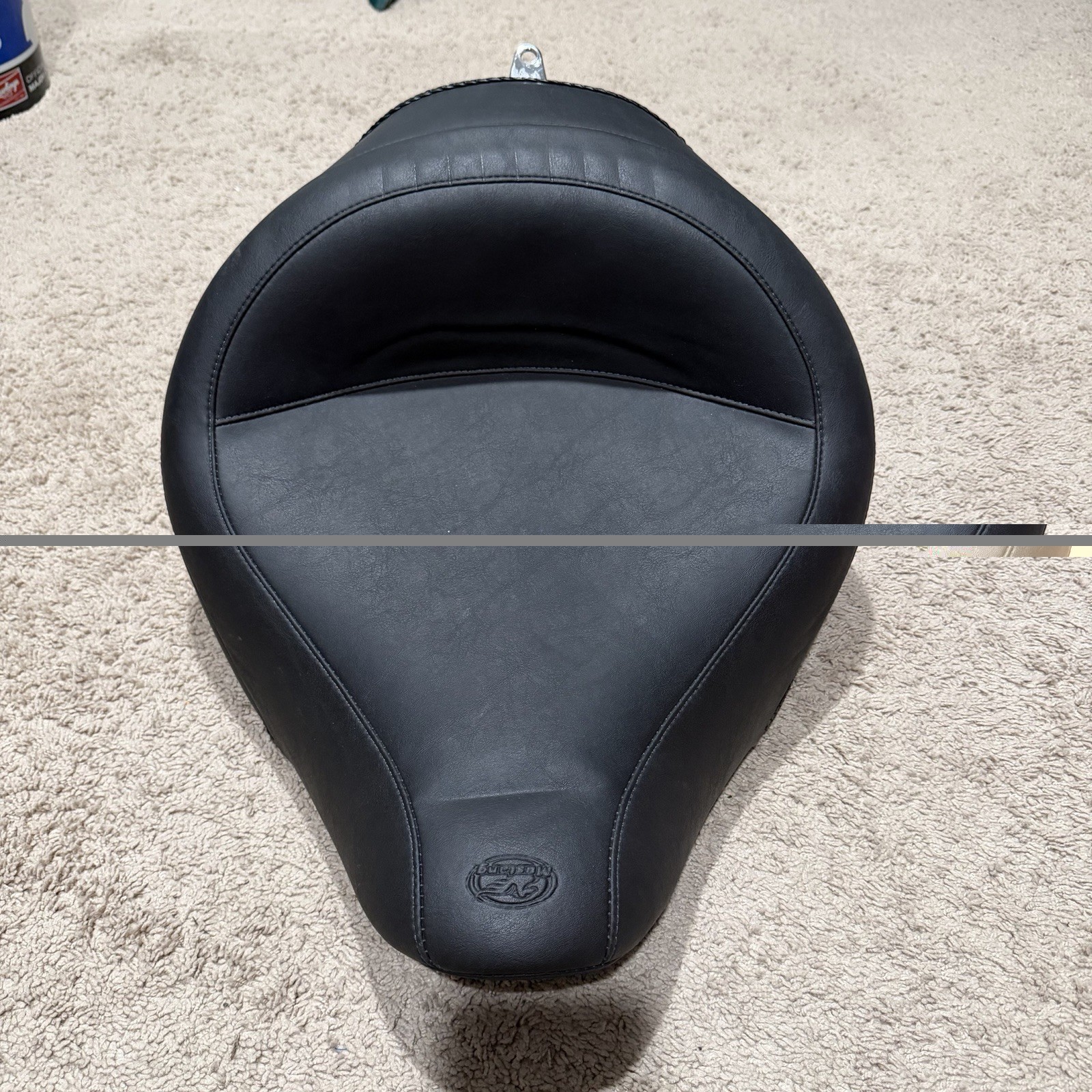 Mustang 76248 Wide Vintage Solo Seat Harley Softail Fat Boy FXST FLSTF 2006-17