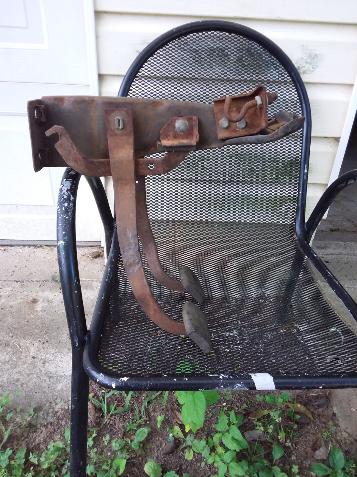 1962-65 Ford Fairlane brake clutch pedal bracket 62 63 64, these removed from a 1962-65 Ford Fairlane brake clutch pedal bracket 62 63 64, these removed from a