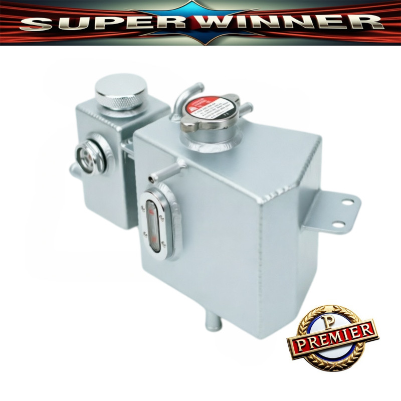Alloy Coolant Overflow&Brake fluid reservoir For Chevy Beat Spark L4 1.2L 11-19
