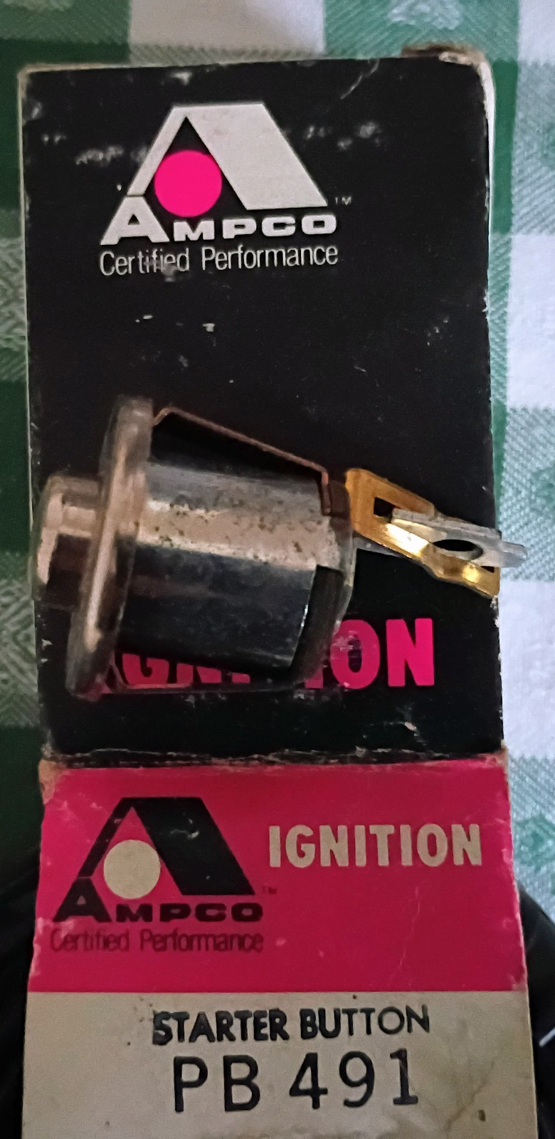Vintage NOS Horn Kill Starter Push Button Vintage NOS Horn Kill Starter Push Button