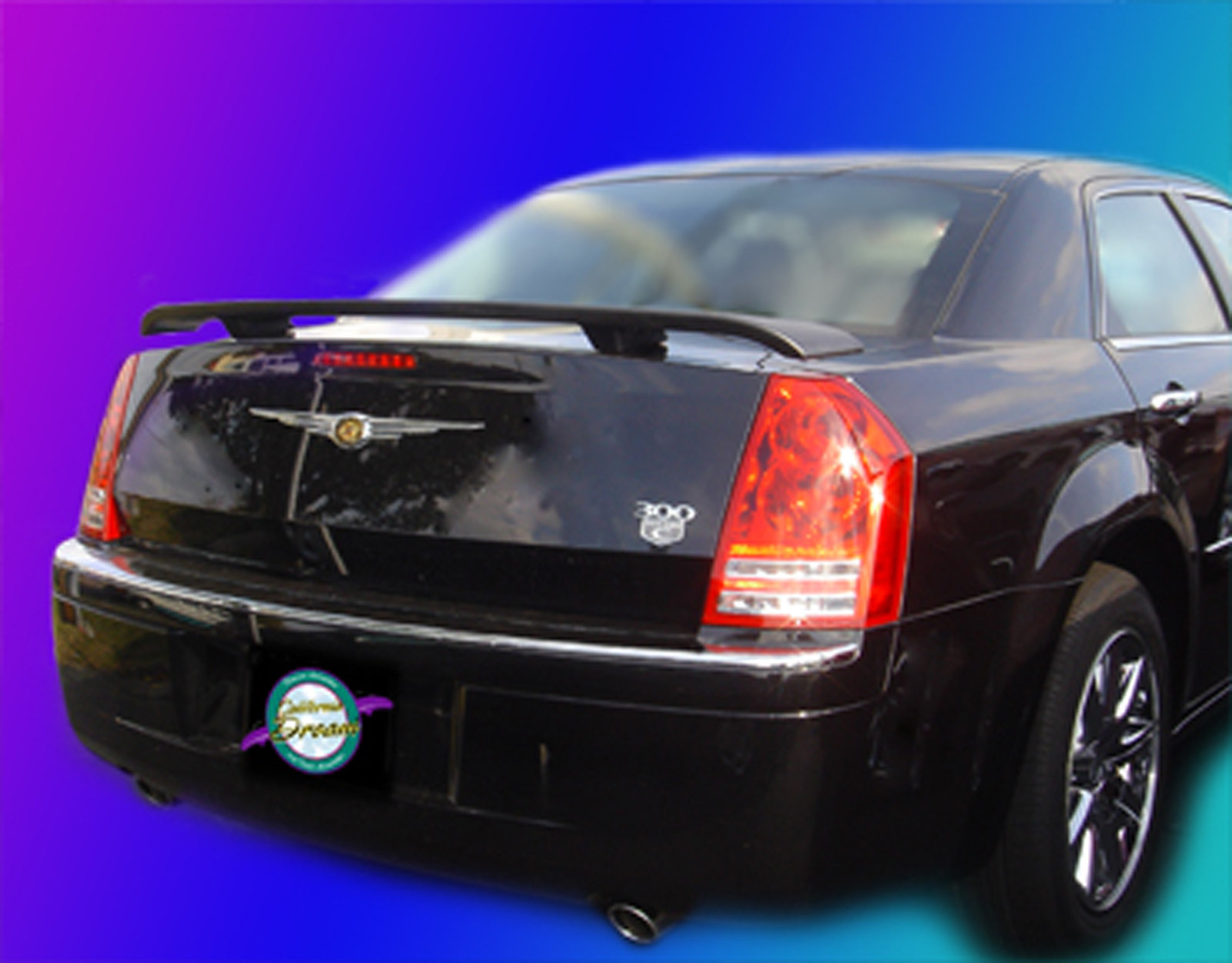 PAINTED CHRYSLER 300 CUSTOM STYLE II SPOILER 2008-2018