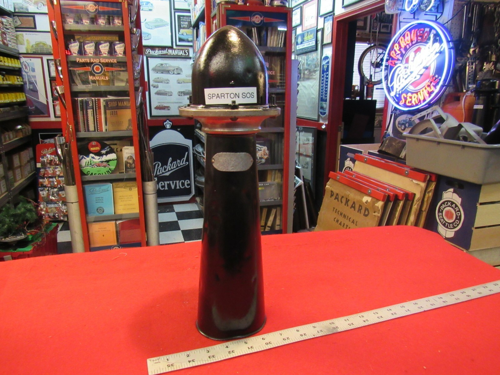 Early Sparton SOS car horn #5 Early Sparton SOS car horn #5