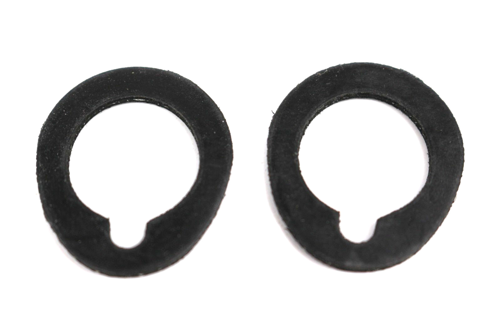 1947-53 Chevrolet GMC truck Chrome wiper bezels gaskets pair