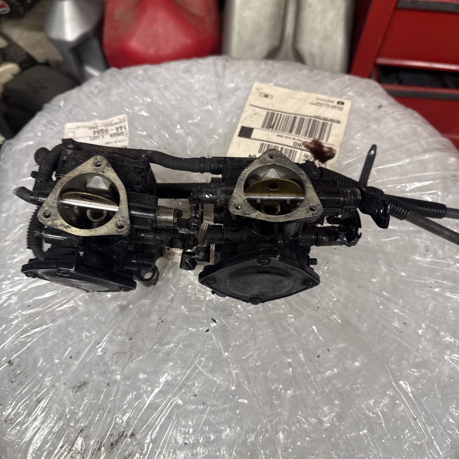 Yamaha Wave Raider 700 Twin Dual Carb Carbs Carburetors Carburator XL700 XL 62T