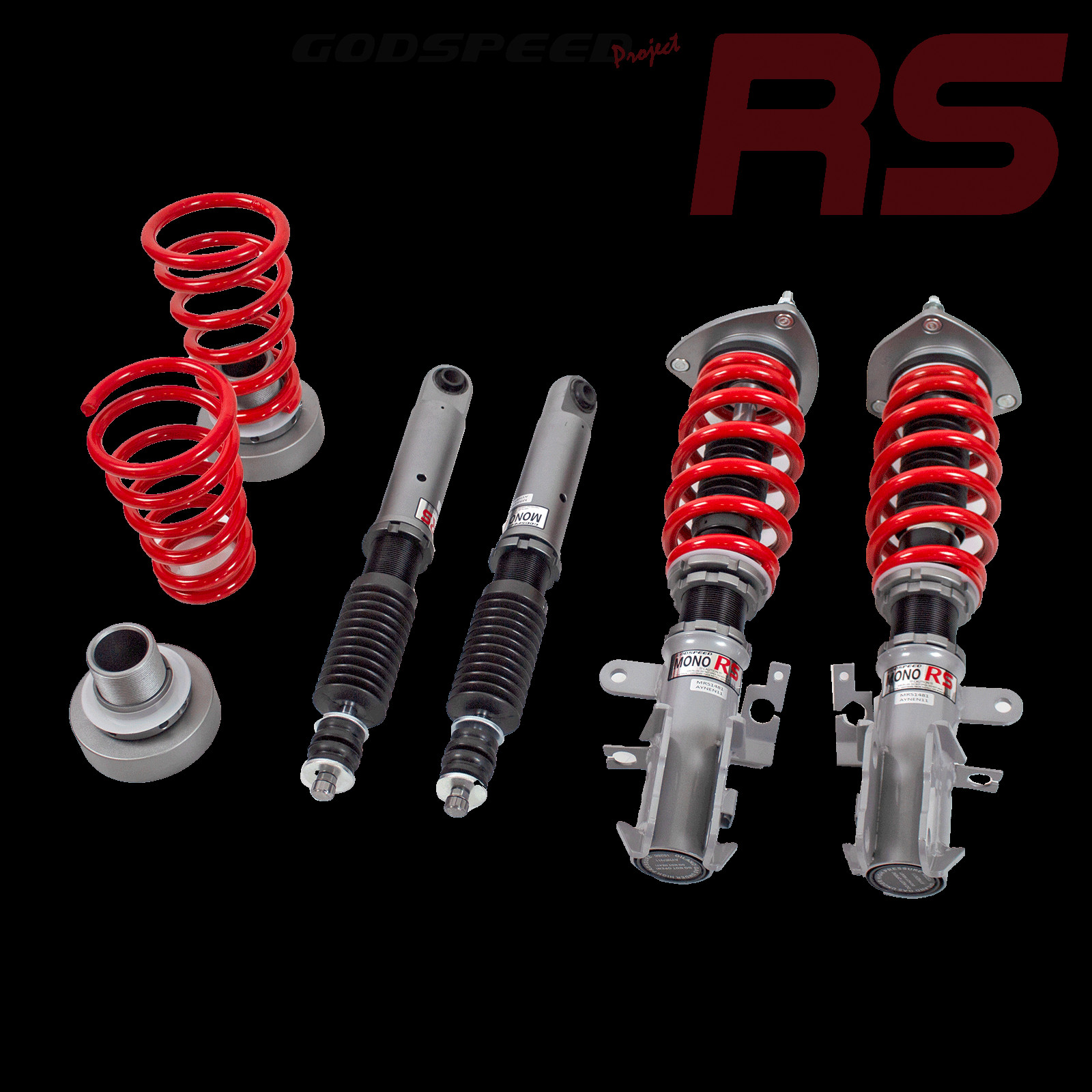 for TOYOTA PREVIA 91-97 Godspeed MonoRS Coilovers Sups. Lowering Kit Damping