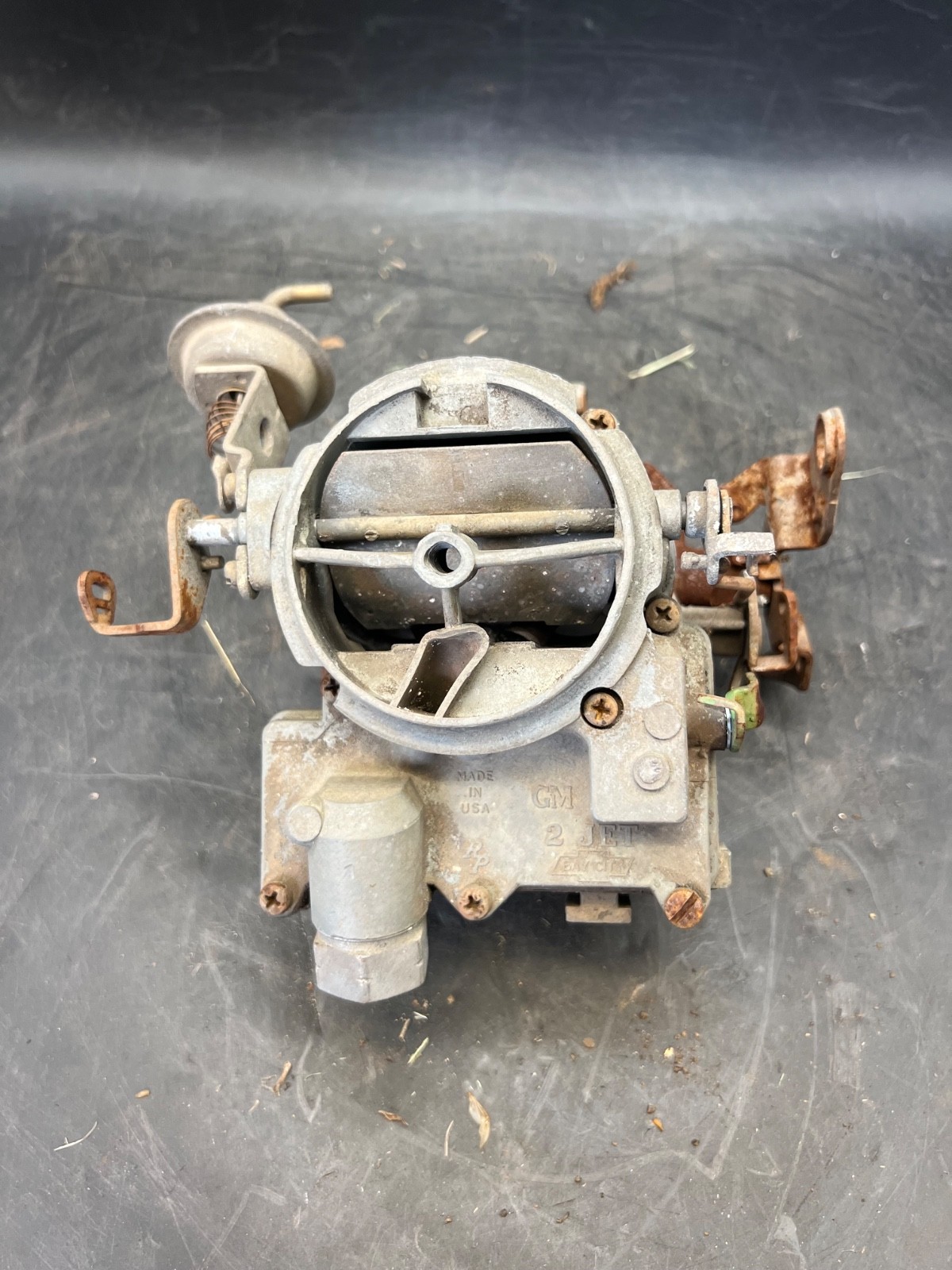 Vintage Bay City 2 Jet Carburetor Two Barrel 7042118 153 2 EB GM Chevrolet Dodge
