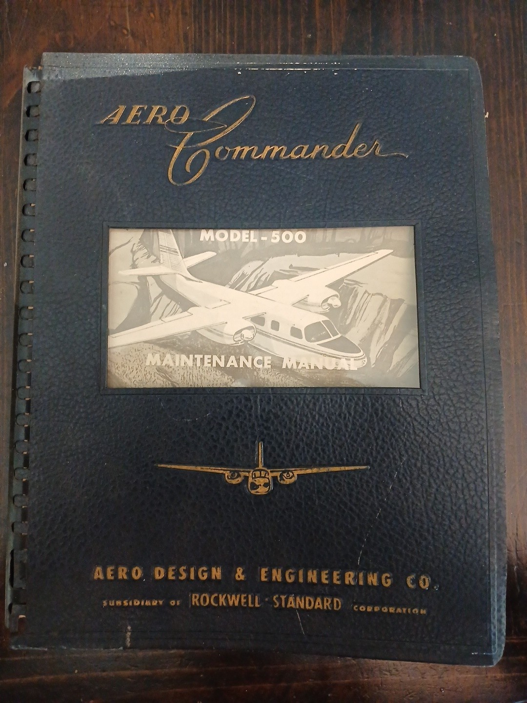 Aero Commander Model-500 Original Maintenance Manual