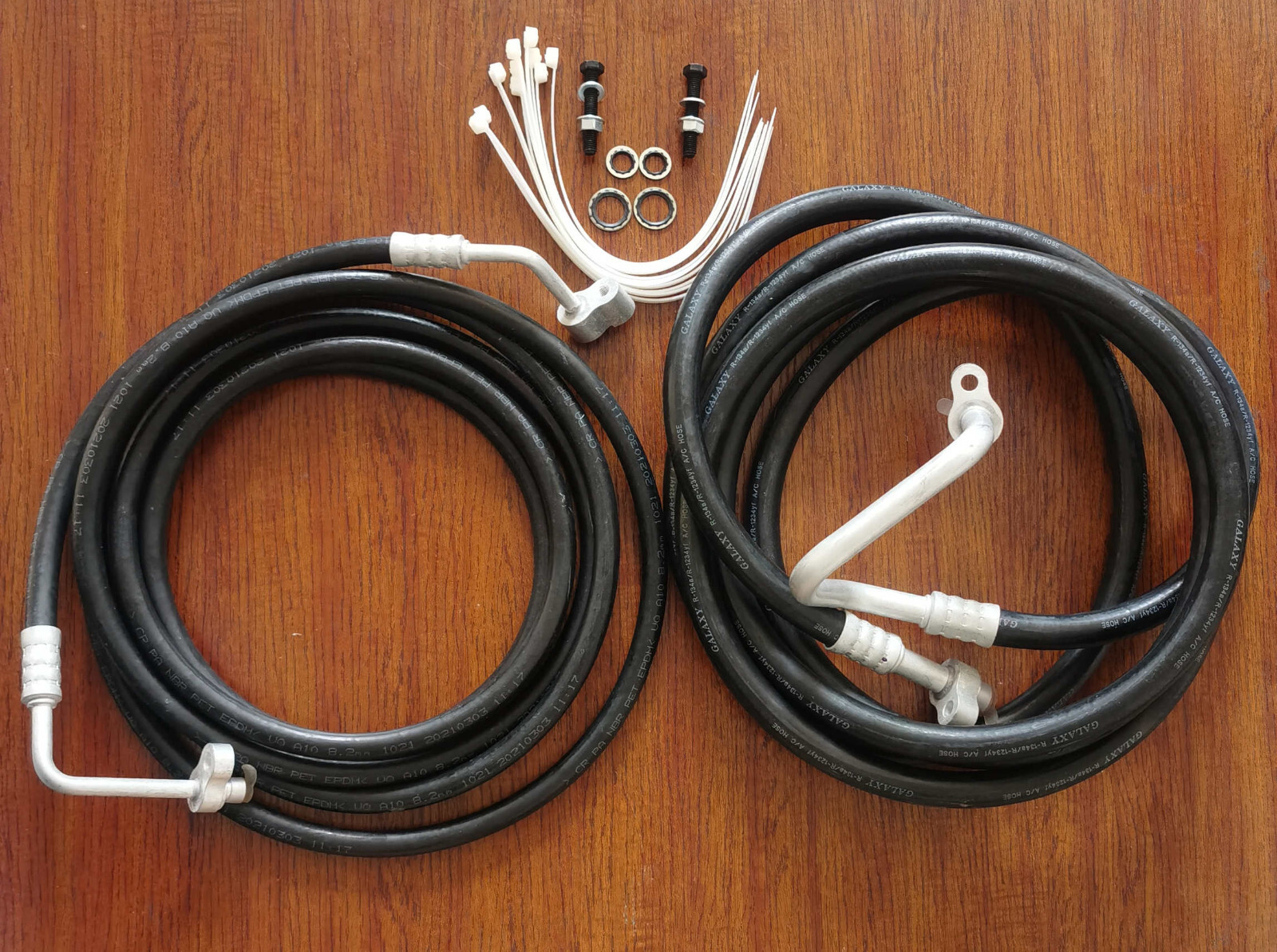 Rear Auxiliary A/C Hoses Lines Kit Set for 2000-06 Suburban Yukon XL