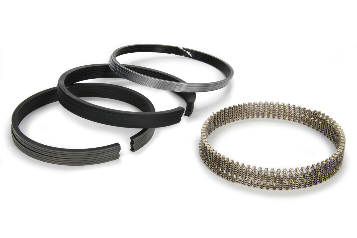 Hastings Chrome Plasma Moly Piston Rings Kit Set 4