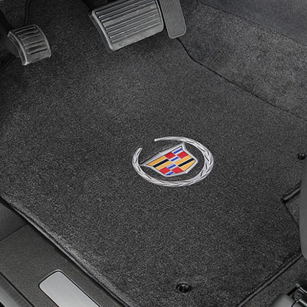 For Cadillac Escalade 07-14 Floor Mats Lloyd Velourtex Custom Fit 1st Row Ebony