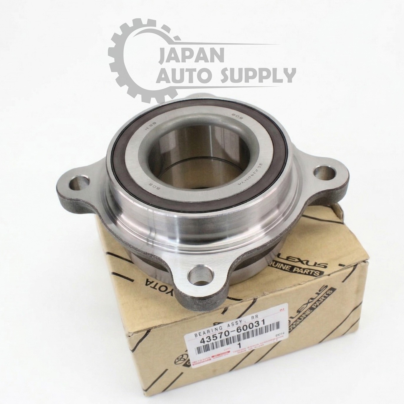 OEM GENUINE TOYOTA SEQUOIA TUNDRA LX570 FRONT AXLE WHEEL BEARING 43570-60031 OEM GENUINE TOYOTA SEQUOIA TUNDRA LX570 FRONT AXLE WHEEL BEARING 43570-60031