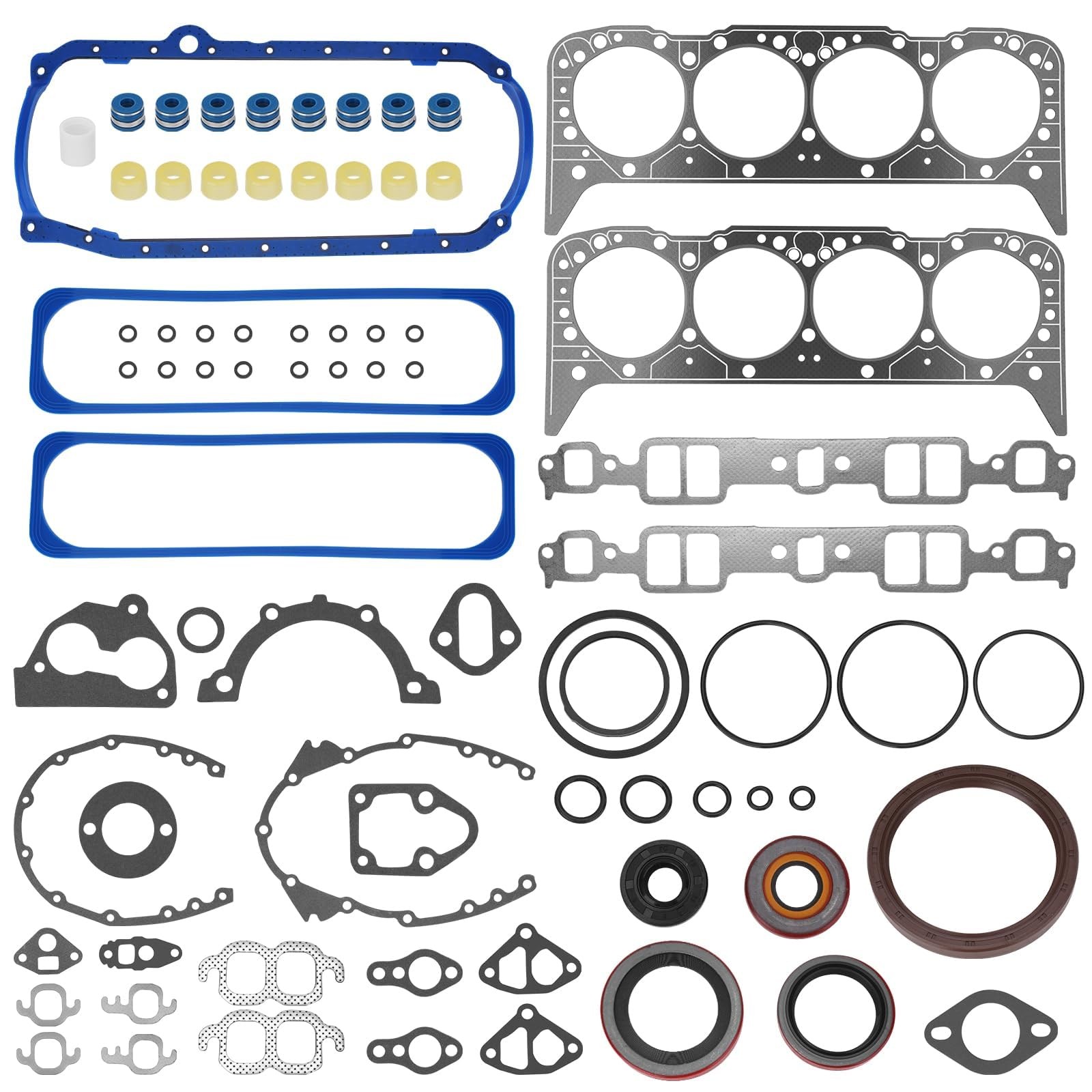 Full Gasket Set For 88-95 Chevy GMC C1500 C2500 K1500 G20 G1500 Yukon 5.7L SBC