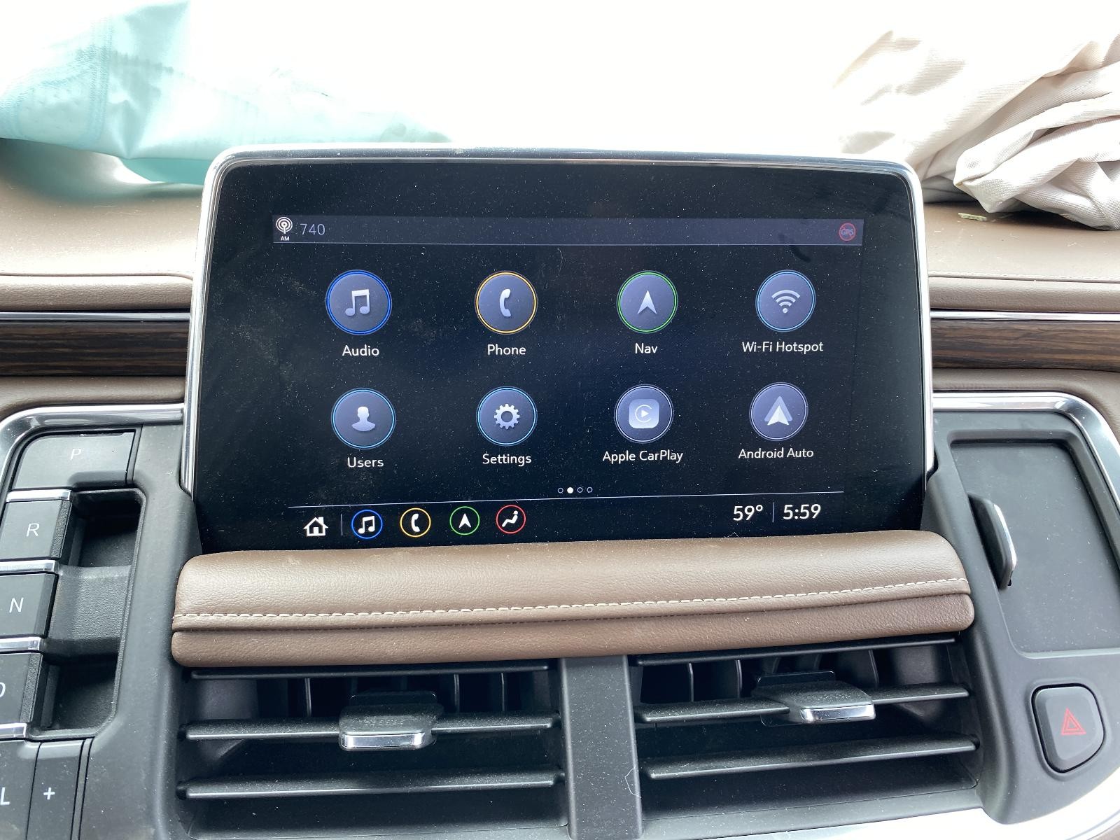 Used Infotainment Display fits: 2021 Chevrolet Suburban 1500 navigation display