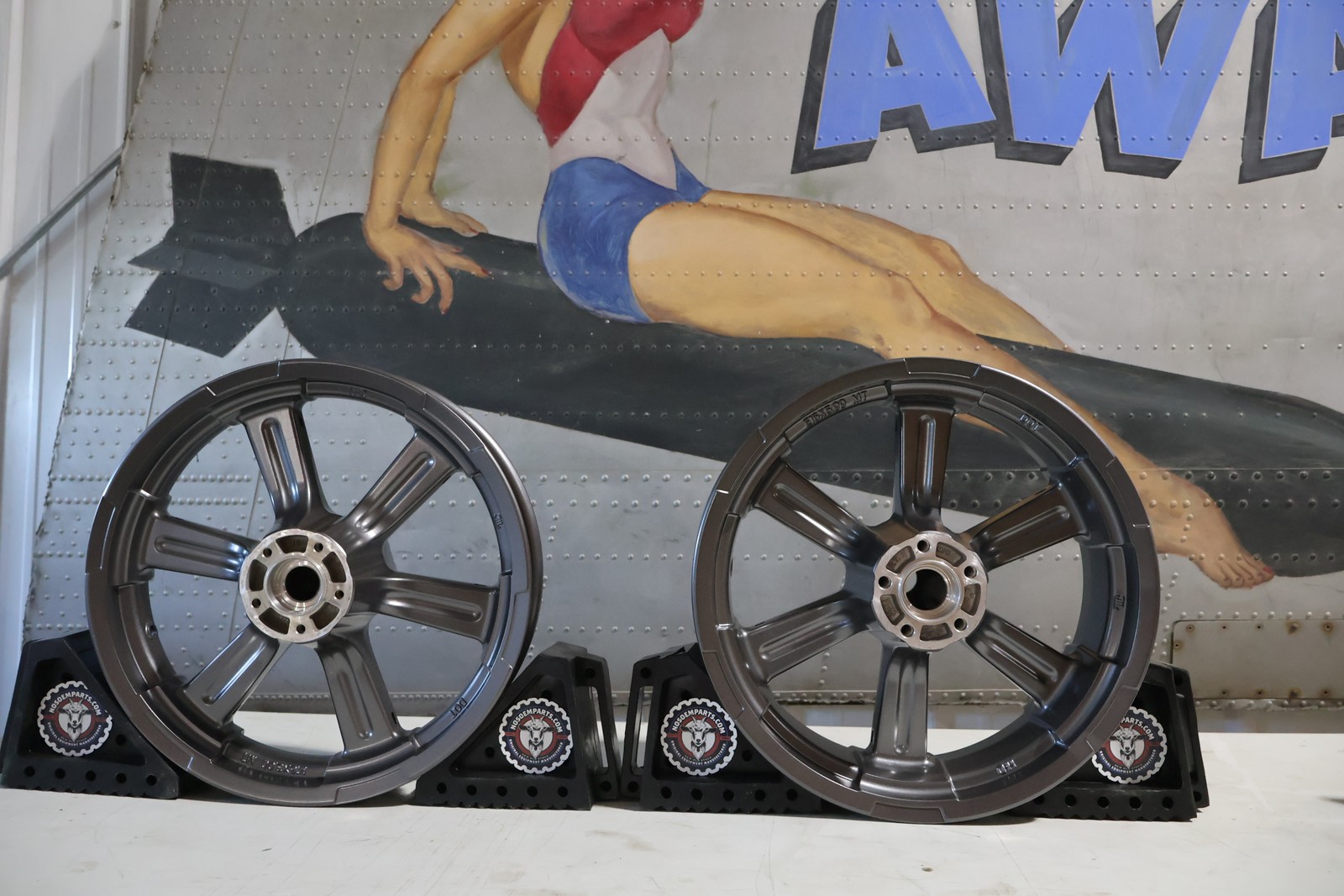 43300588 40900573 NEW OEM 2018-2021 HARLEY FXFB FXFBS FATBOB ANNIHILATOR WHEELS