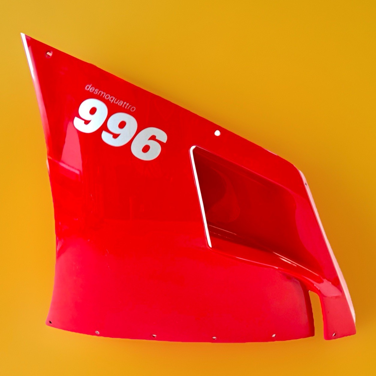 Genuine Ducati OEM 996 748 916 Red Mid Fairing Cowling Left 48010391A Genuine Ducati OEM 996 748 916 Red Mid Fairing Cowling Left 48010391A