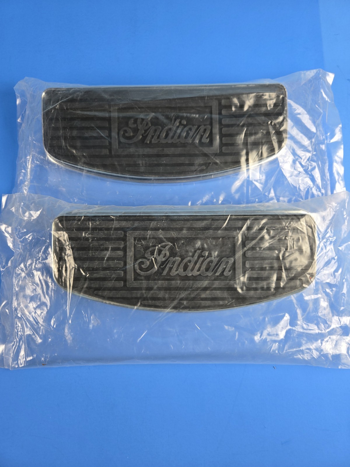 Gilroy Indian Scout Spirit Chief Floorboards Logo Boards NOS 46-002 Gilroy Indian Scout Spirit Chief Floorboards Logo Boards NOS 46-002