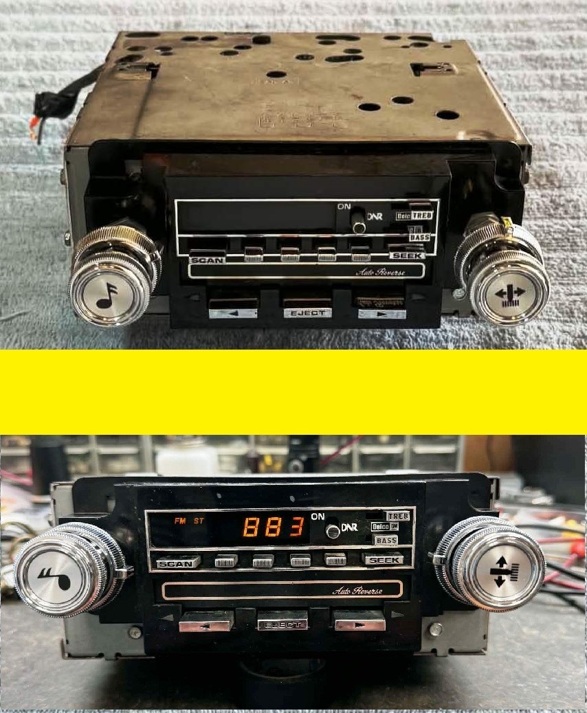 REBUILT GM 80s Models Delco 2700 Series Digital ETR Cassette Radio w DNR *VIDEO*