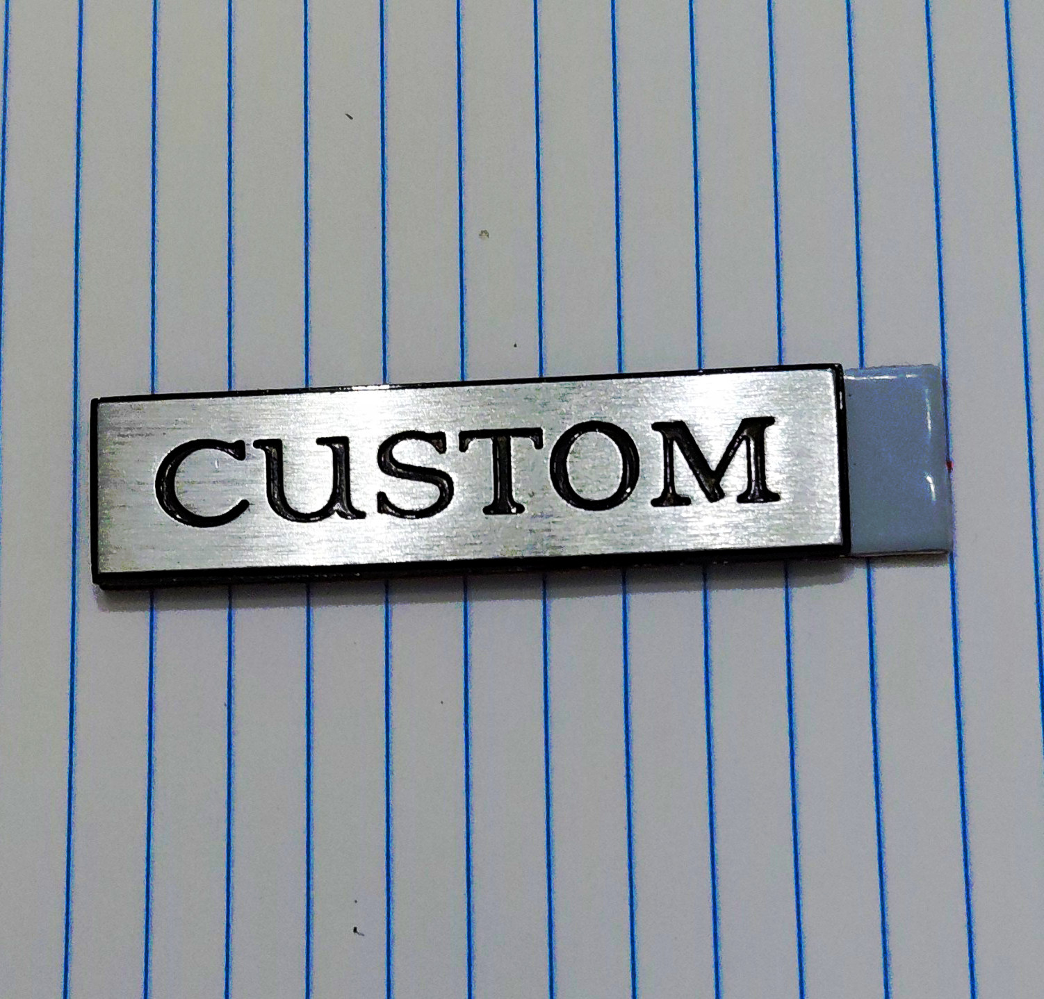 1970-72 Buick Skylark CUSTOM Emblem NOS      1990-96 Buick Century CUSTOM Emblem
