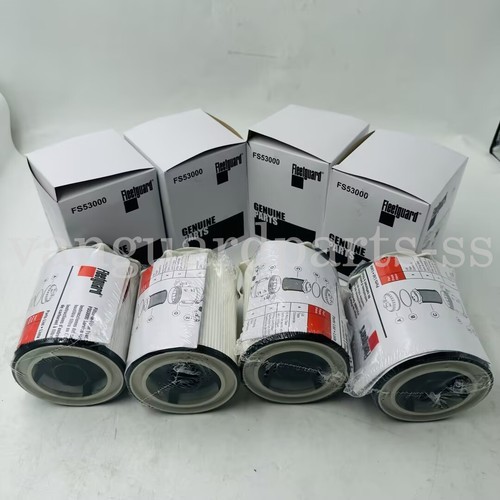 4PCS NEW FLEETGUARD FS53000 FUEL/WATER SEPERATOR FILTER CUMMINS 6.7L