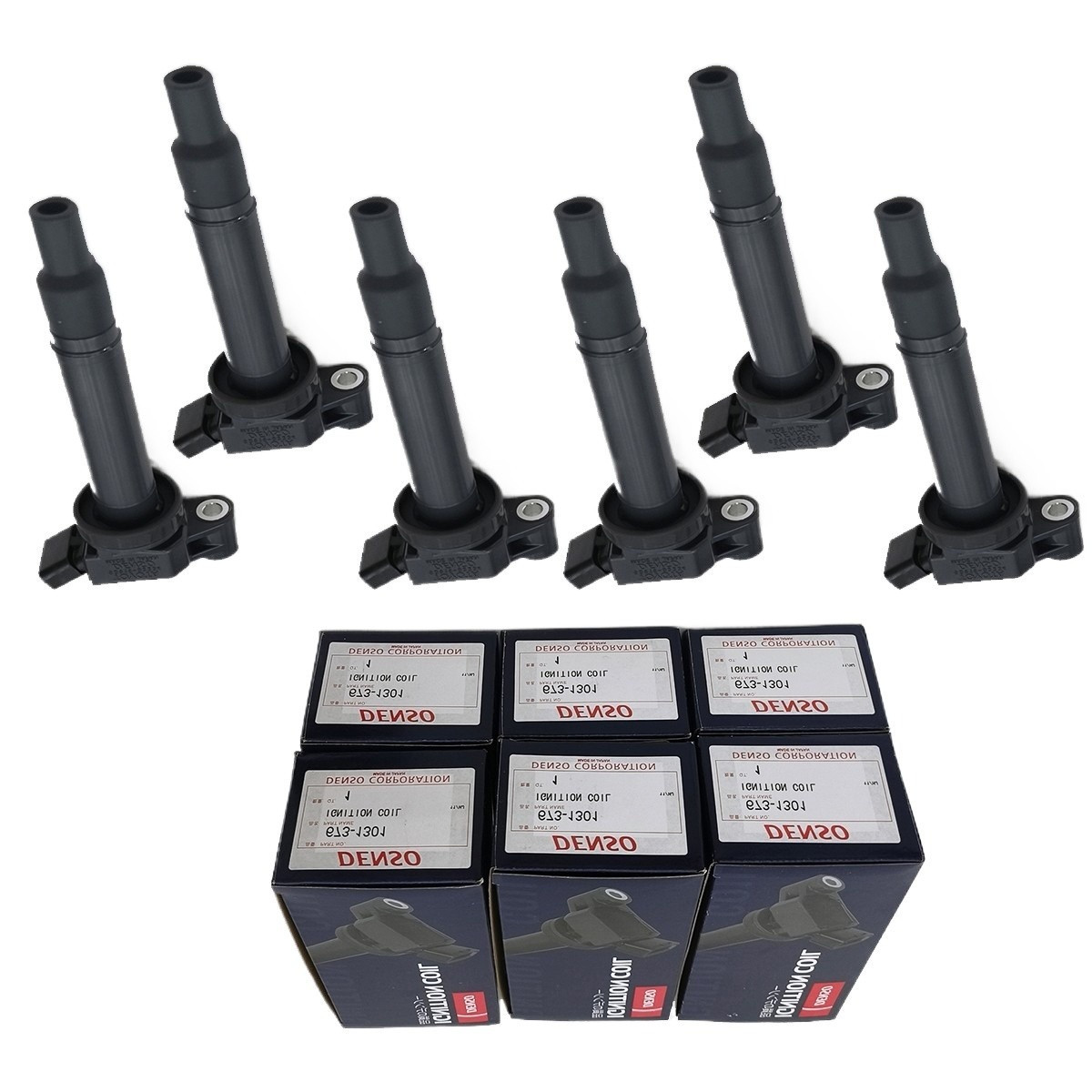 6X Denso Ignition Coils 90919-02234 673-1301 For 99-03 Lexus ES300 RX300 3.0L V6