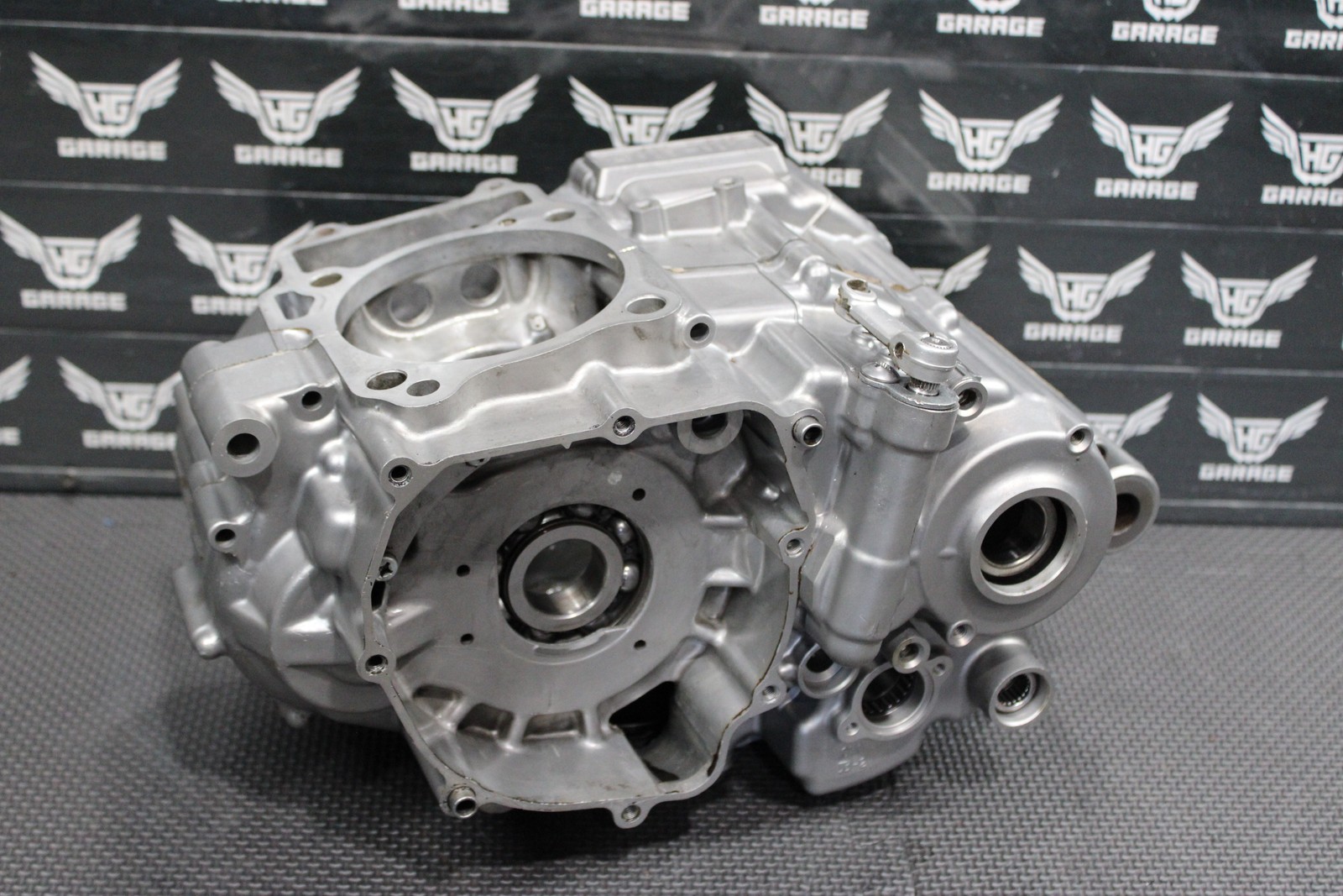 2003 03-06 KAWASAKI KFX400 OEM ENGINE MOTOR CRANKCASE CRANK CASES BLOCK