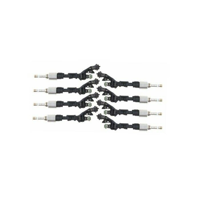 8PCS GDI FUEL INJECTORS 0261500105 FOR LAND ROVER LR4 JAGUAR XF V8 V6 5.0L