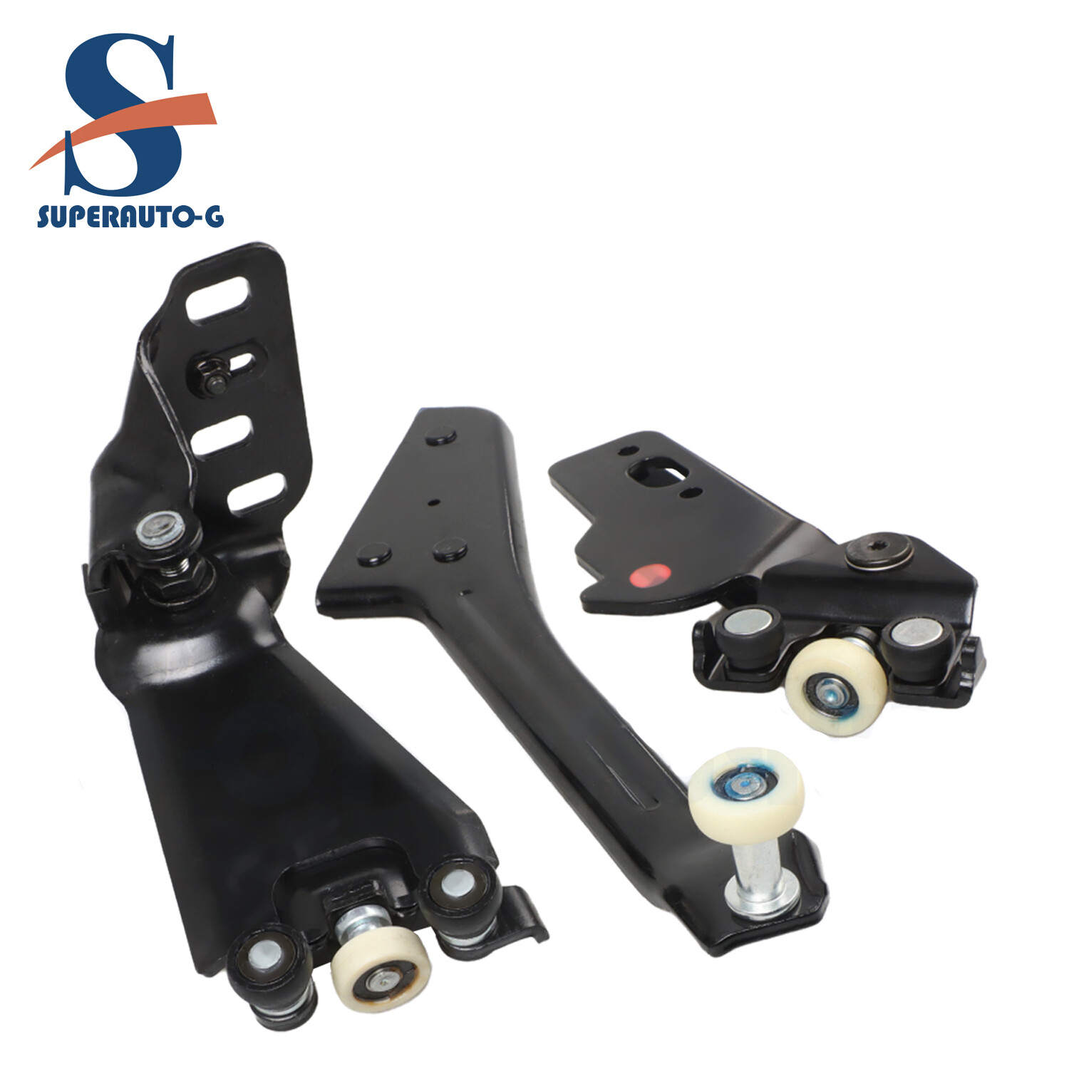 New 3Pcs Right Sliding Door Roller Bottom Middle Upper for Ford Transit Connect