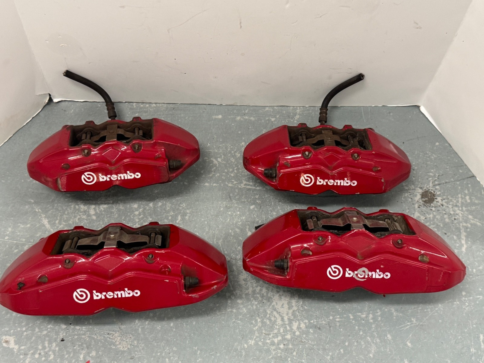 2010-2016 Hyundai Genesis Coupe Brembo Brake Calipers Set Front & Rear OEM