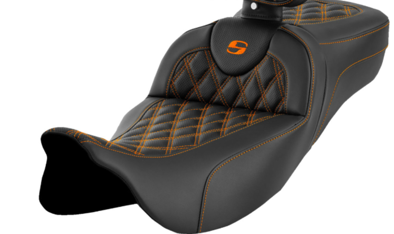 Saddlemen - 808-07B-184B3 - Extended Reach Roadsofa LS Seat NO BACKREST