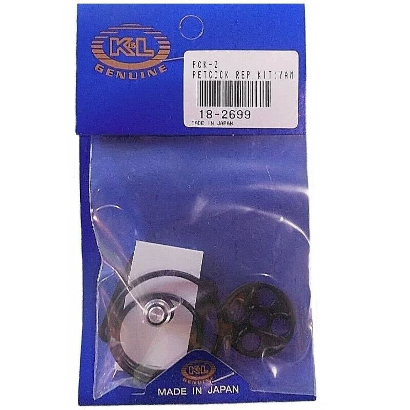 K&L FUEL PETCOCK REBUILD REPAIR KIT YAMAHA XS400 SG/SH 1980-1981 K&L FUEL PETCOCK REBUILD REPAIR KIT YAMAHA XS400 SG/SH 1980-1981