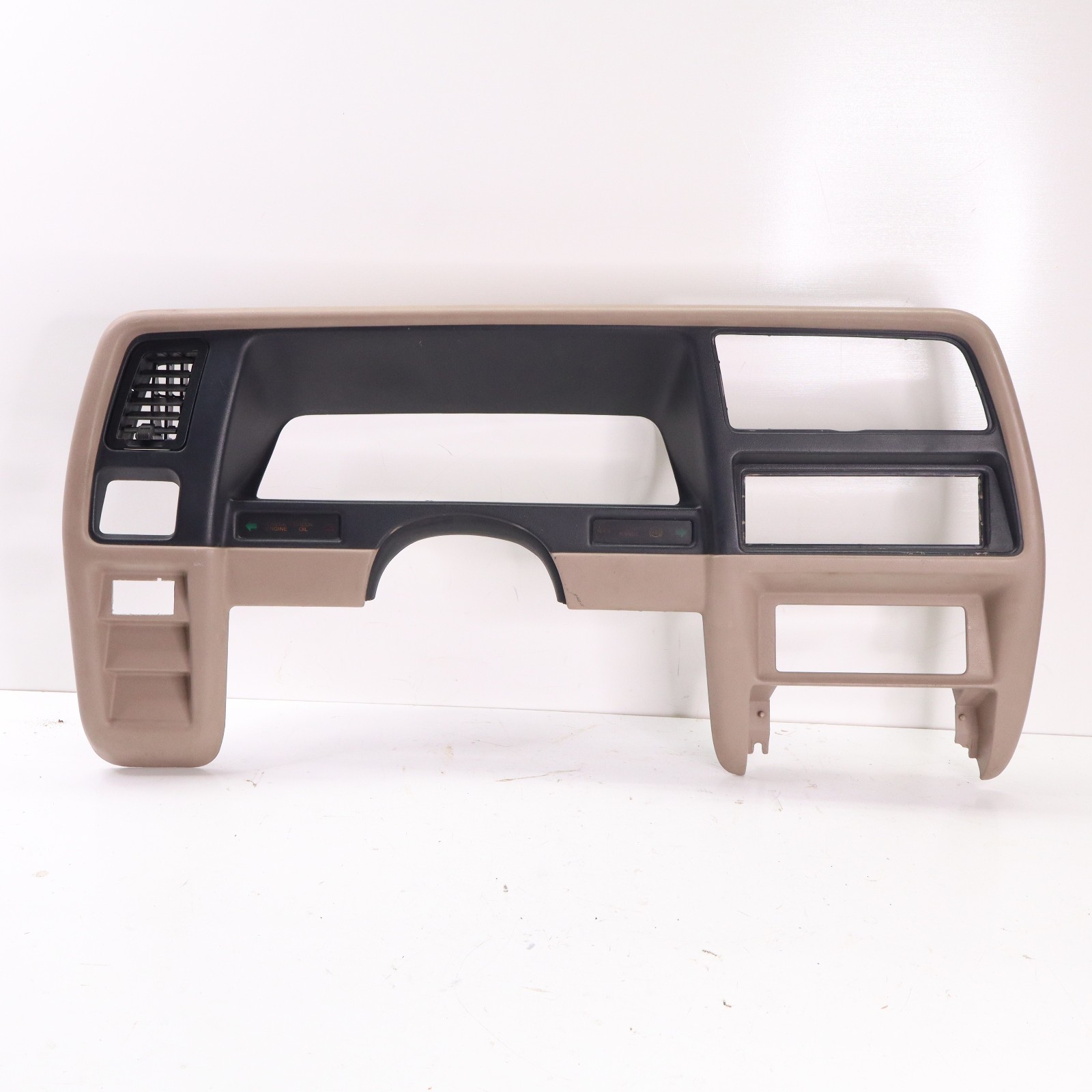 1989-1994 Ford Ranger Dash Instrument Gauge Cluster Speedometer Bezel Trim Beige 1989-1994 Ford Ranger Dash Instrument Gauge Cluster Speedometer Bezel Trim Beige