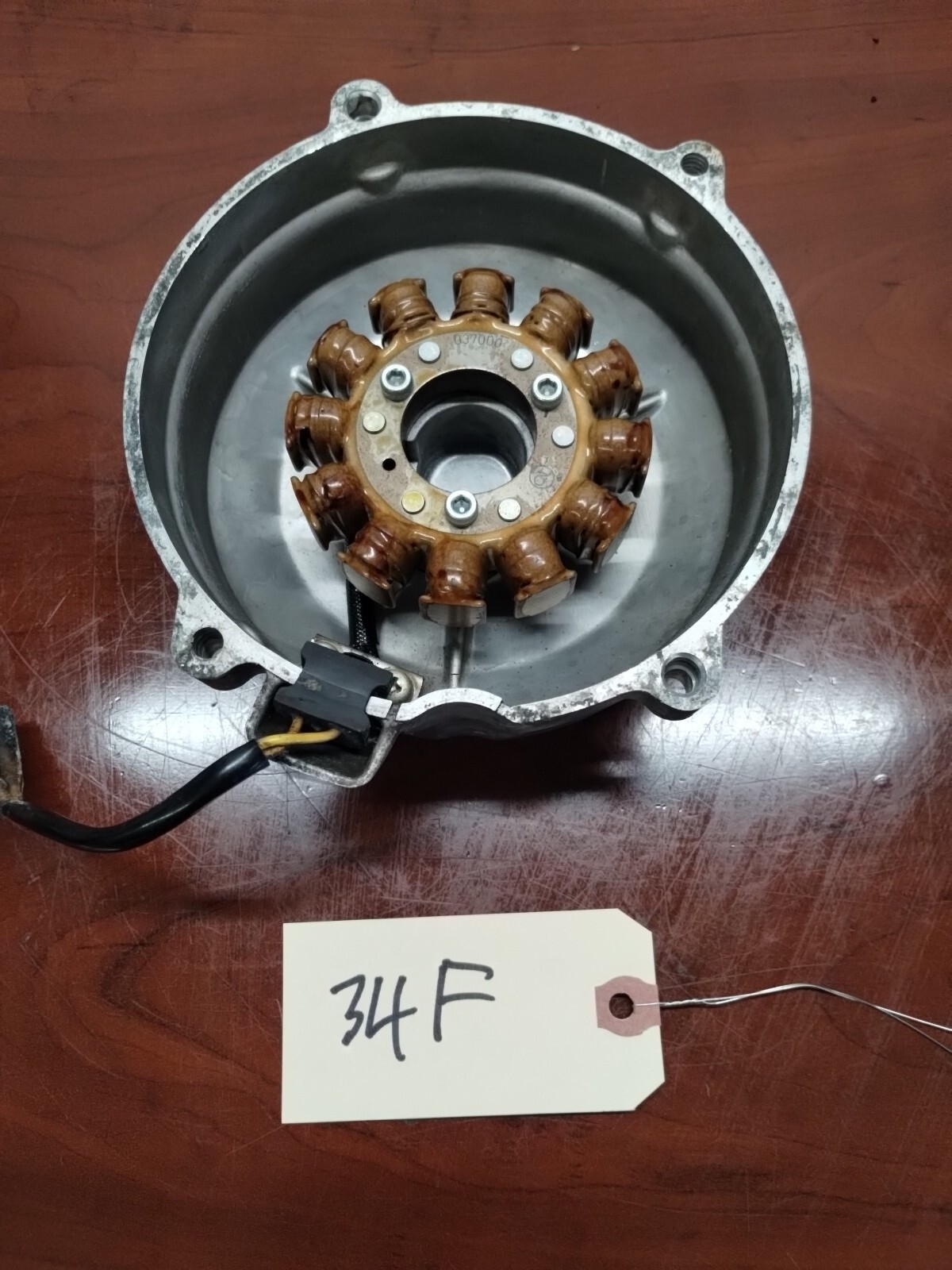 1979 Kawasaki KZ750B Stator Generator Alternator Magneto & Cover 1979 Kawasaki KZ750B Stator Generator Alternator Magneto & Cover