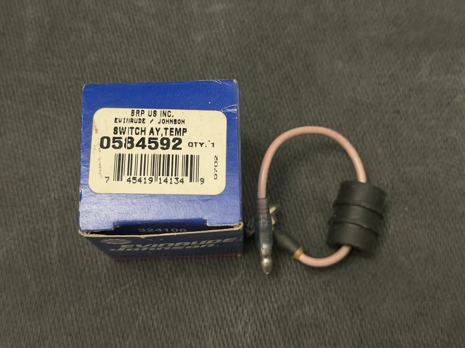 NEW OEM NOS Johnson/Evinrude Temp Switch. 584592 0584592 NEW OEM NOS Johnson/Evinrude Temp Switch. 584592 0584592
