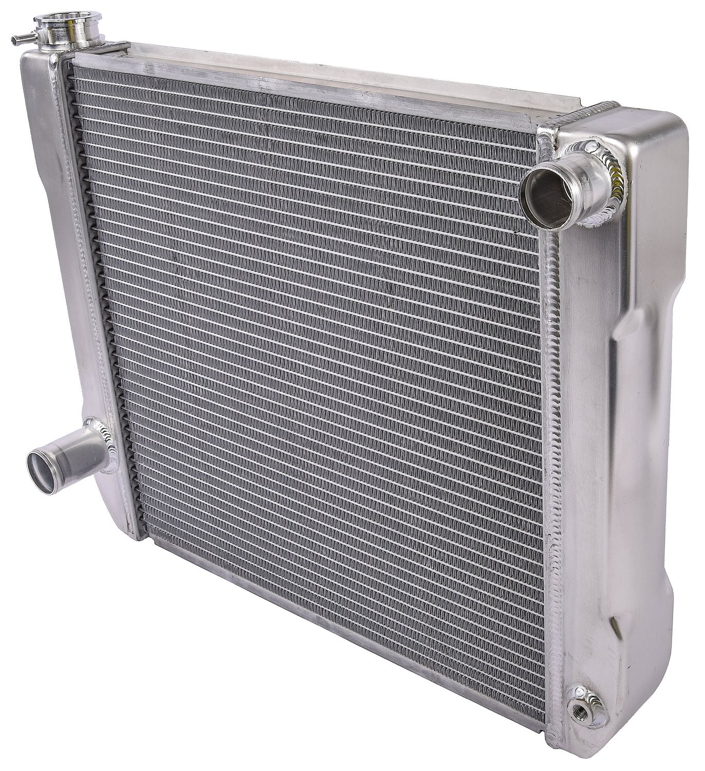 JEGS Ford/Chrysler-Style Aluminum Radiator 2 Row, 1\