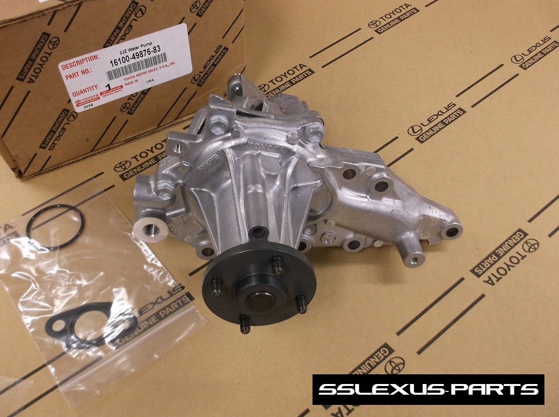 Lexus IS300 (2001-2005) OEM Genuine WATER PUMP 16100-49876-83 Lexus IS300 (2001-2005) OEM Genuine WATER PUMP 16100-49876-83