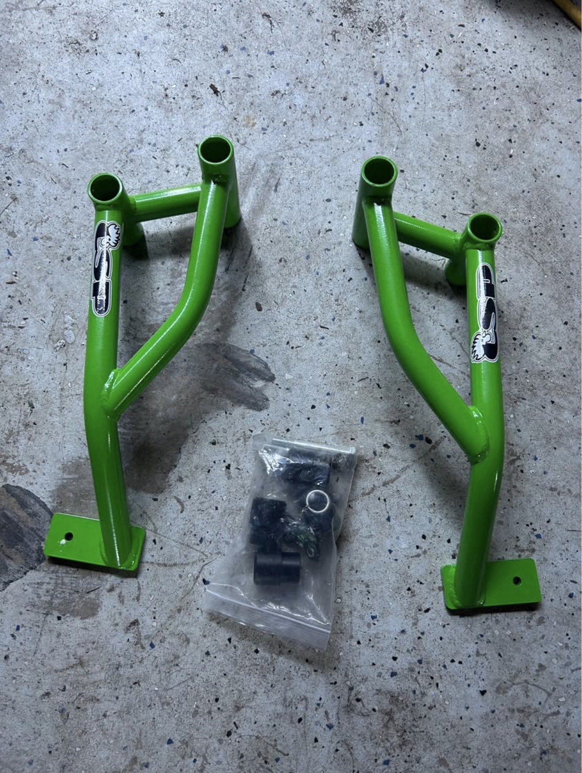 Brand New CSP Crash Cage For 2005-2006 Kawasaki Zx6r Cocks Stunt Cage