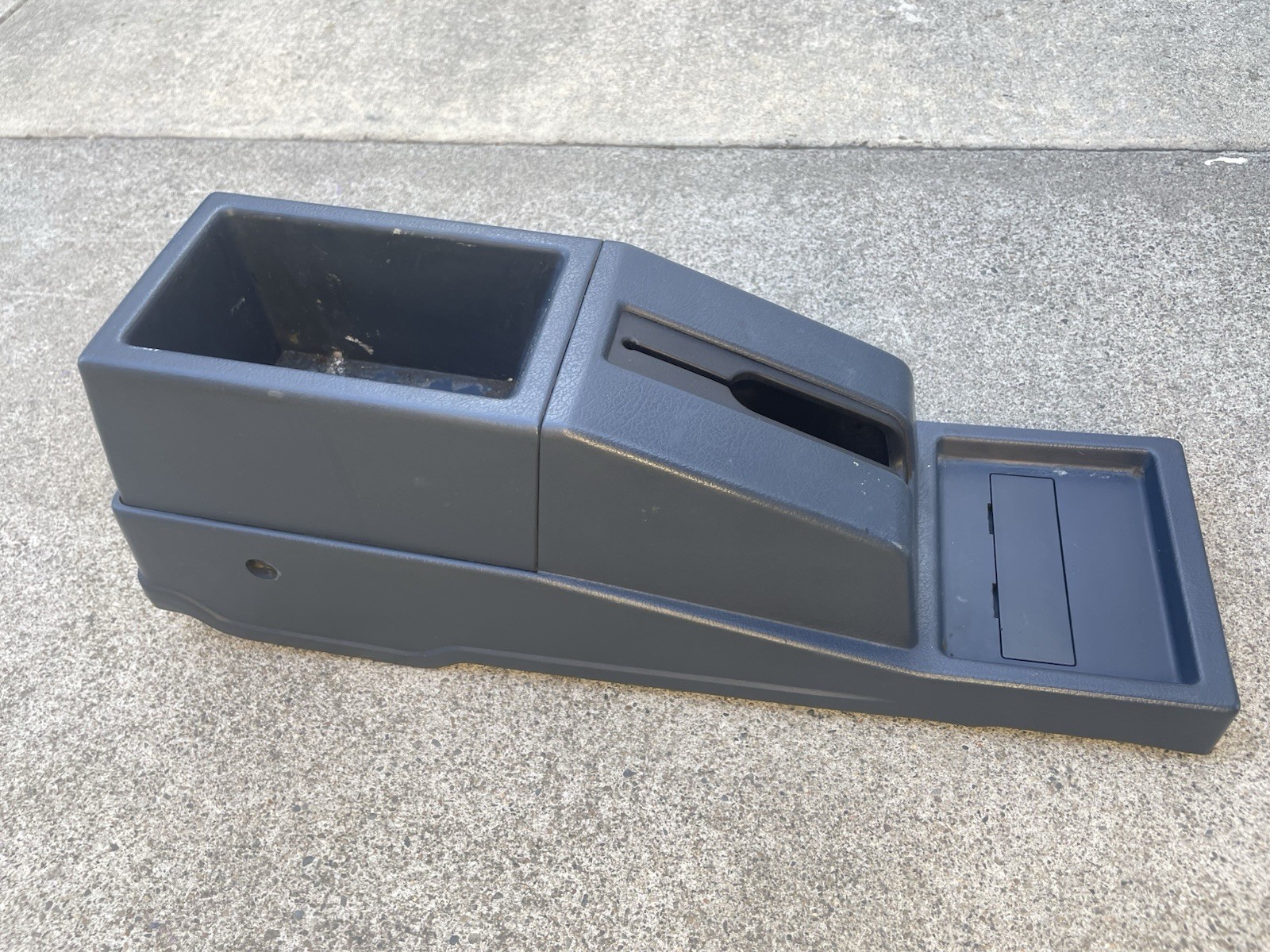 86-93 Nissan Pathfinder D21 Hardbody BLUE Center Console Cover Trim Manual OEM