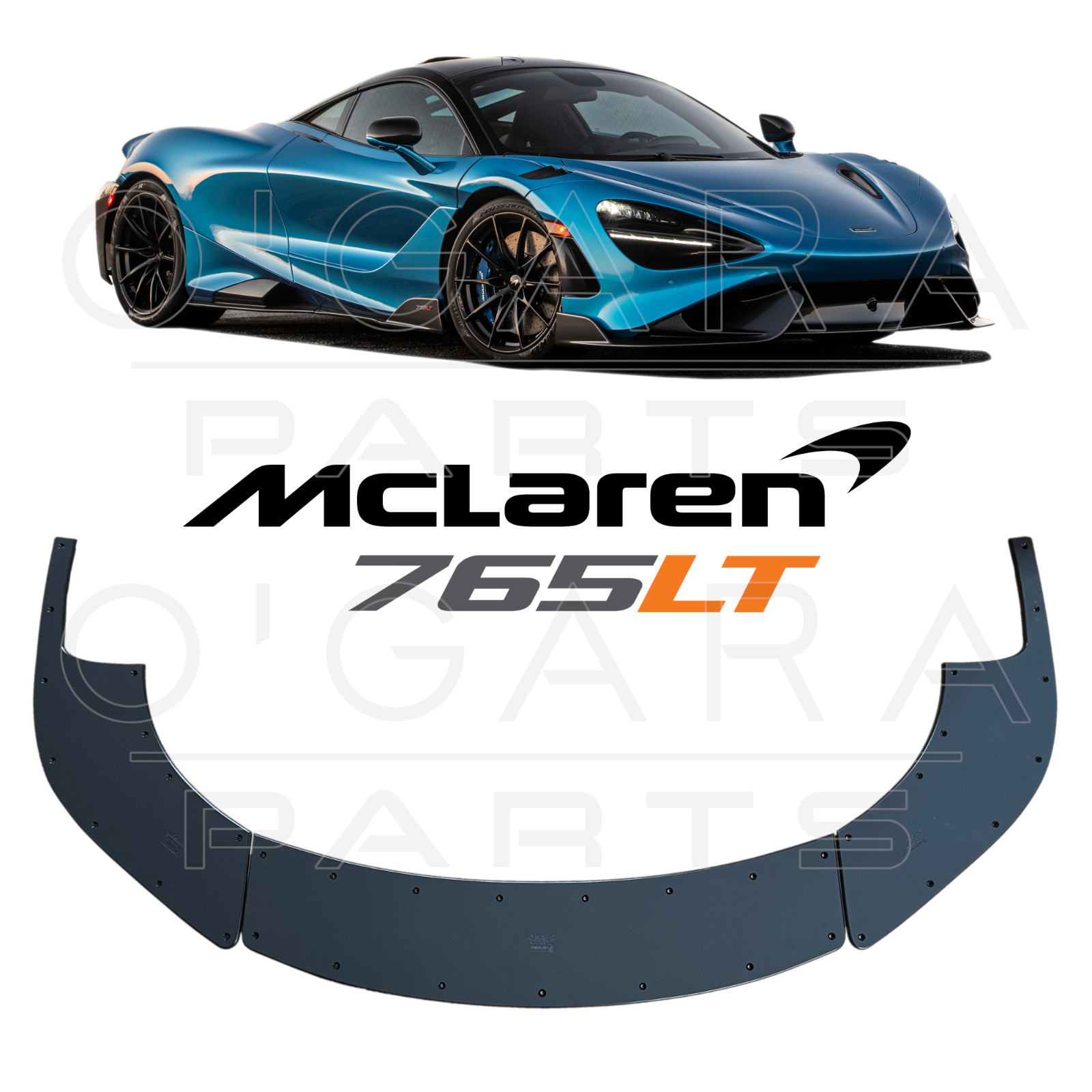 McLaren 765LT Skid Plates [PRE ORDER]