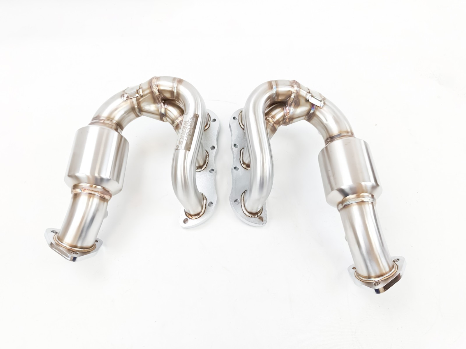 Circuit Werks Resonated Exhaust Manifold for 09-12 Porsche 987.2 Boxster Cayman