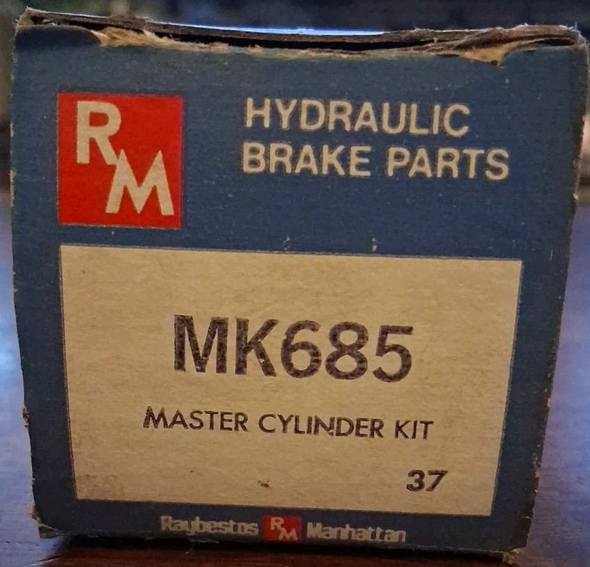 NOS 73-79 Raybestos MK685 Master Cylinder Repair Kit Ford And Mercury 1973-1979