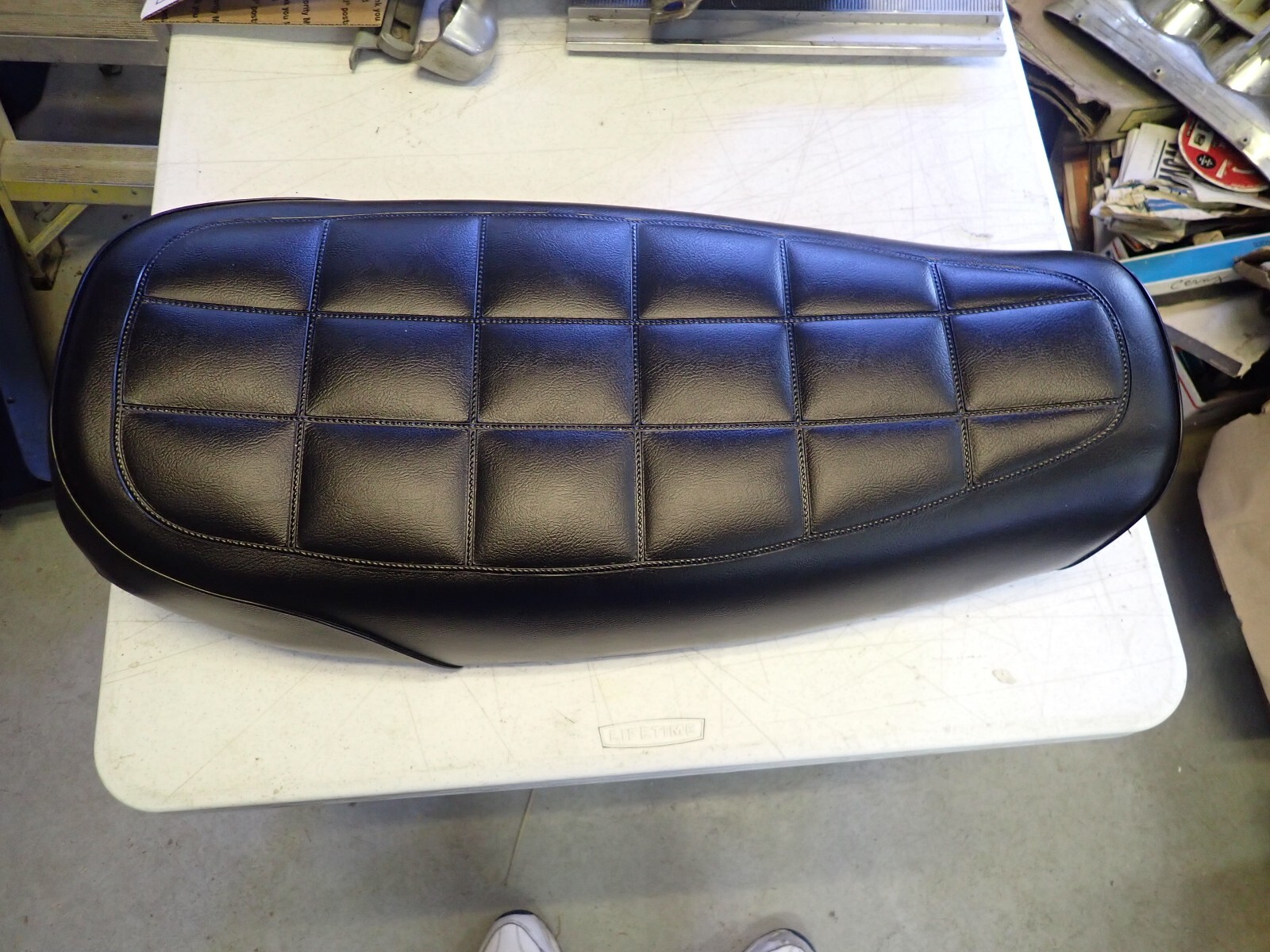NOS 1978 Kawasaki KZ 1000 A2 Seat New Old Stock Original OEM NOS 1978 Kawasaki KZ 1000 A2 Seat New Old Stock Original OEM