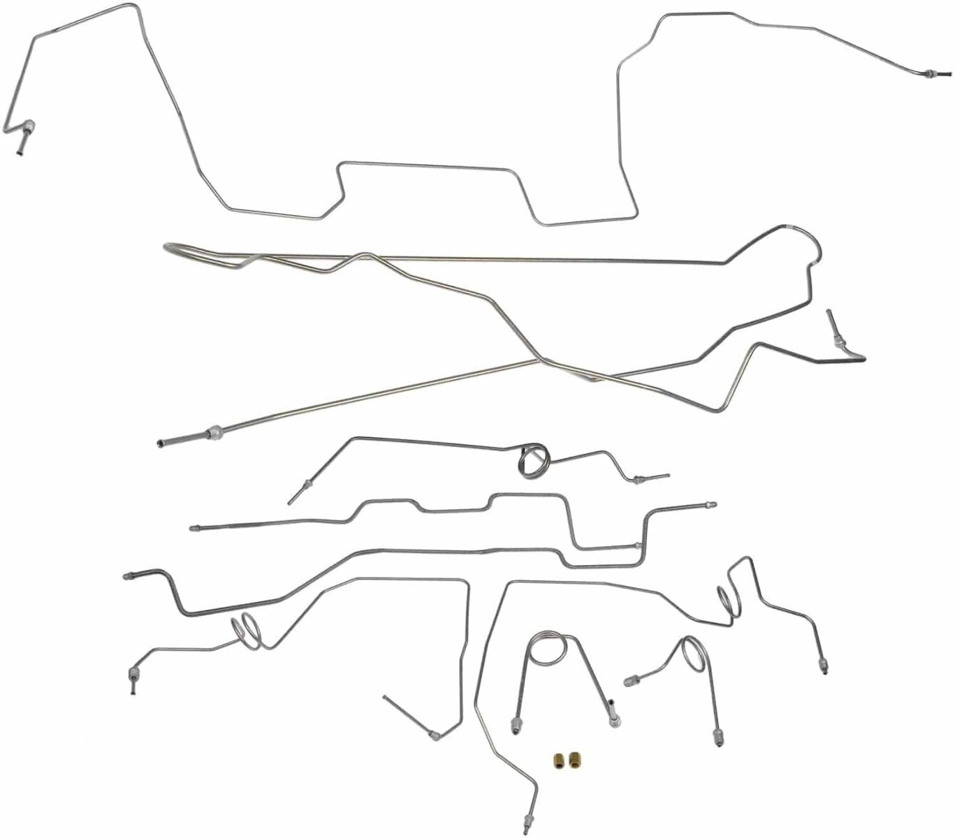 Fine Lines - Chevy Fits Complete Brake Line Kit; Fine Lines-CBK0397SS Fine Lines - Chevy Fits Complete Brake Line Kit; Fine Lines-CBK0397SS