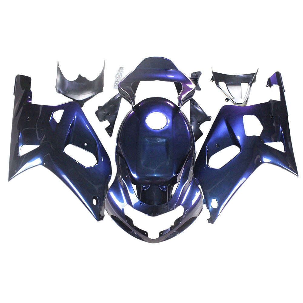 Fairings for Suzuki GSXR600 GSXR750 2000 - 2003 Bodywork Chameleon Blue Purple Fairings for Suzuki GSXR600 GSXR750 2000 - 2003 Bodywork Chameleon Blue Purple