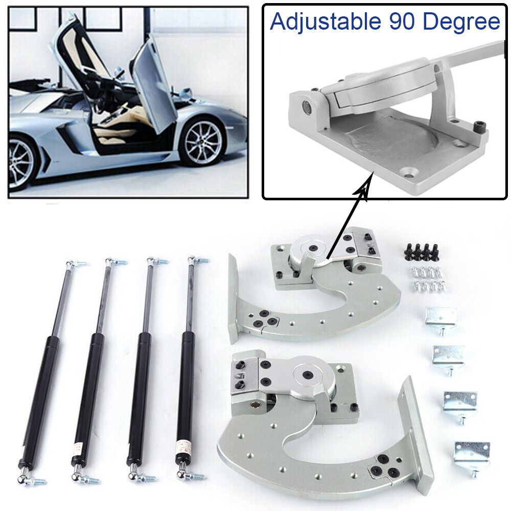 US Universal Gull Wing Door Kit Vertical Butterfly Scissor Doors Race Car Hinges US Universal Gull Wing Door Kit Vertical Butterfly Scissor Doors Race Car Hinges